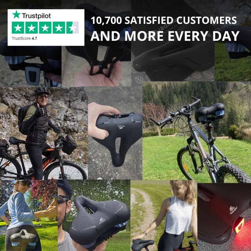 Comfort Gel Bike Seat by Nexxper™