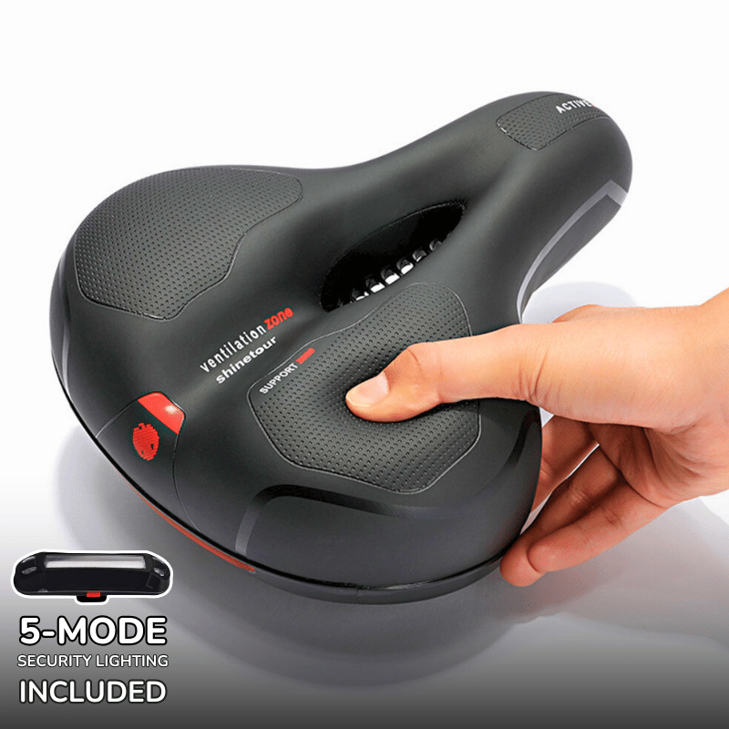 ULTRA COMFORT SADDLE : RIDE PAIN-FREE, STAY COOL