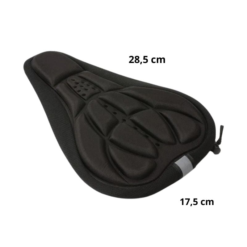 bike seat cover dimensions top view