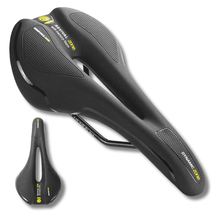 riding with gel bike seat