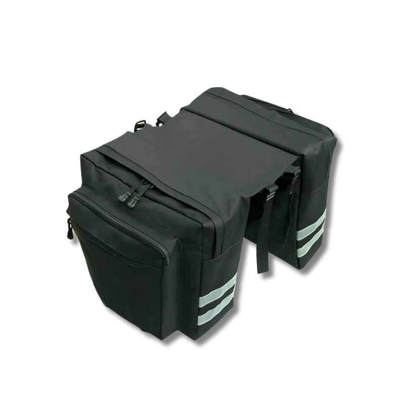 Fast strap system for easy pannier installation