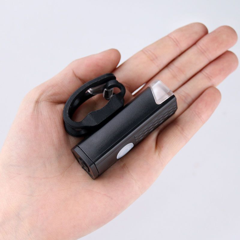 Rear light mounted on seat post with strong beam