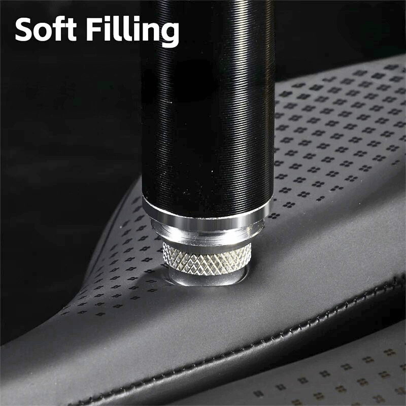 Close-up of anti-slip high-elastic PU leather surface