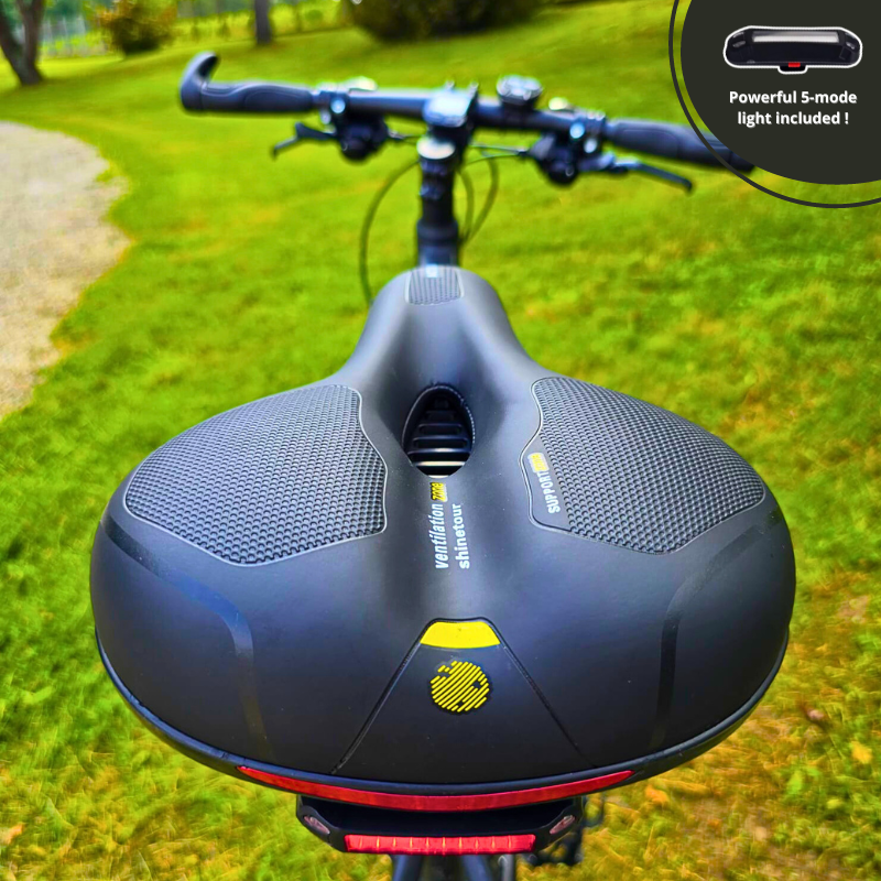 ULTRA COMFORT SADDLE : RIDE PAIN-FREE, STAY COOL