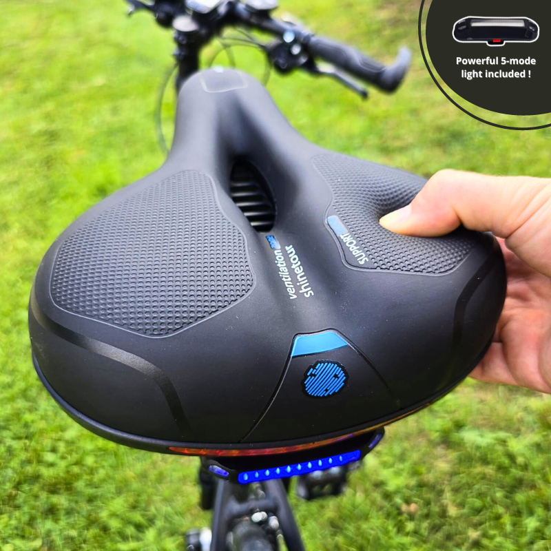 ULTRA COMFORT SADDLE : RIDE PAIN-FREE, STAY COOL