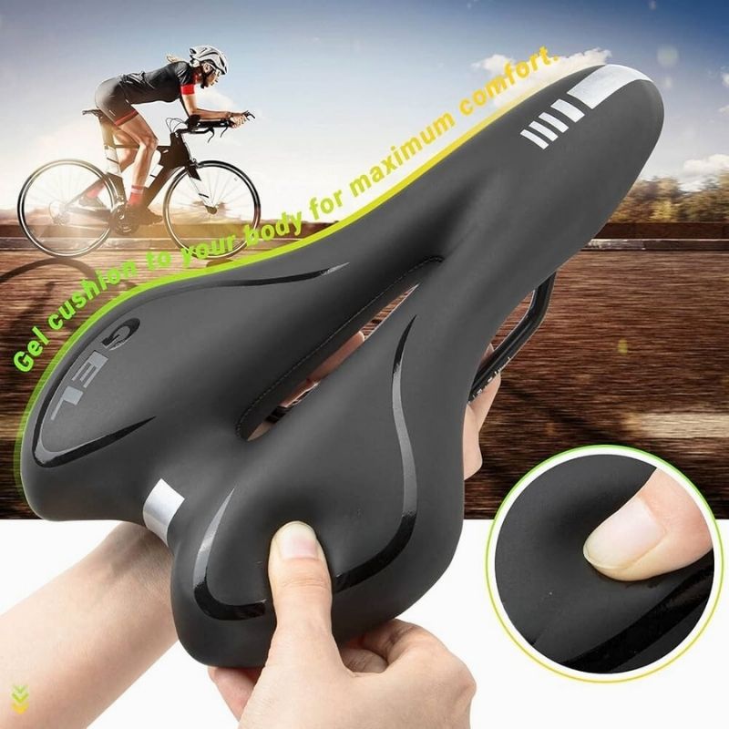 Soft Gel Bike Seat – Pressure Relief