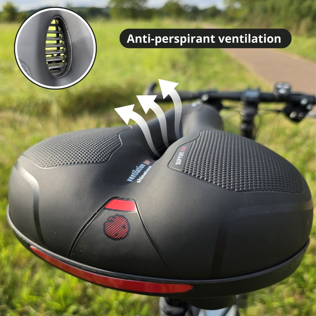 ULTRA COMFORT SADDLE : RIDE PAIN-FREE, STAY COOL