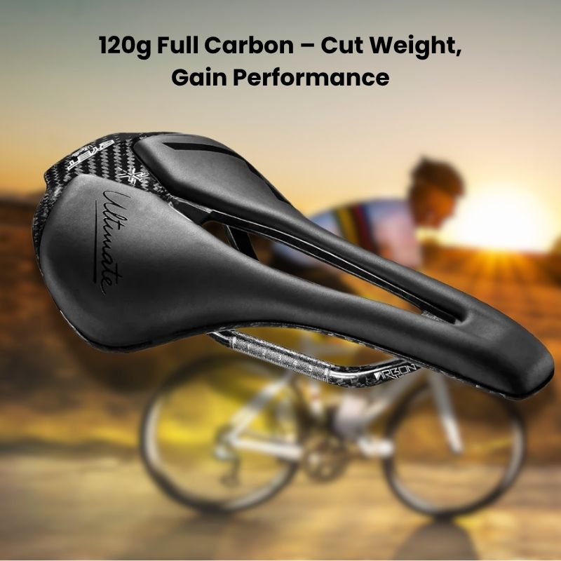 Ultra‑Light Full Carbon Bike Seat for Maximum Speed & Comfort