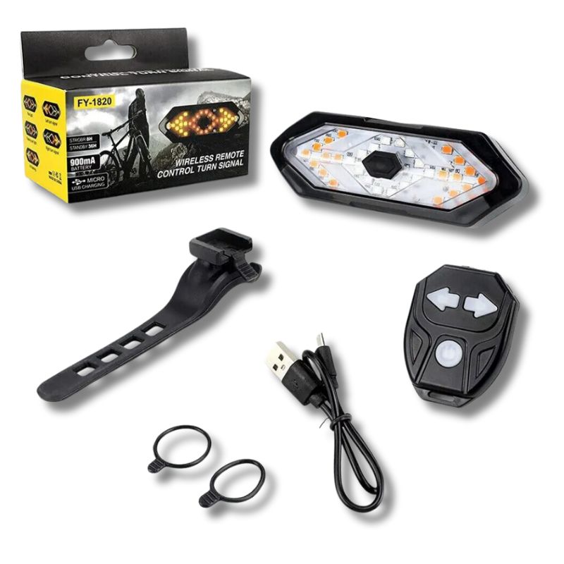 BIKE TURN SIGNAL - RIDE WITH COMPLETE SAFETY AND PEACE OF MIND!