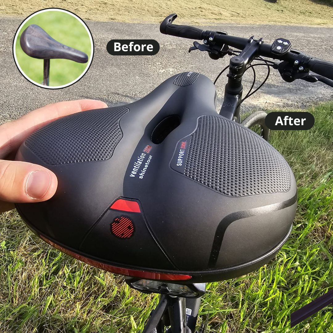 ULTRA COMFORT SADDLE : RIDE PAIN-FREE, STAY COOL