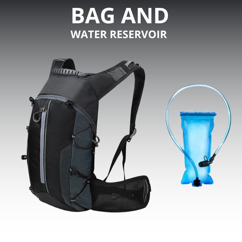 LIGHTWEIGHT CYCLING HYDRATION BACKPACK WATERPROOF WITH 2L RESERVOIR