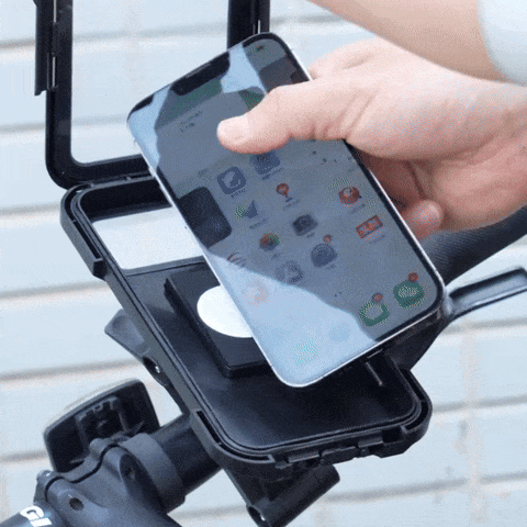 Waterproof Bike Phone Holder – TrailGuard™ 360° Adjustable Mount