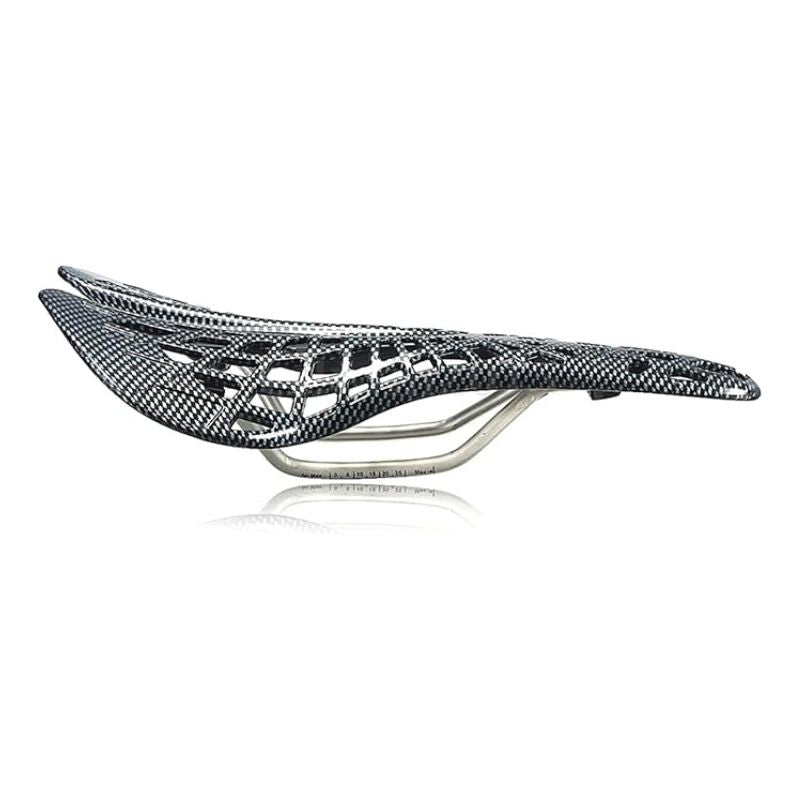  Carbon-style ventilated saddle side view